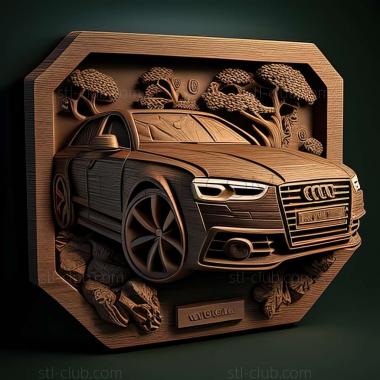 3D мадэль Audi A6 C7 (STL)